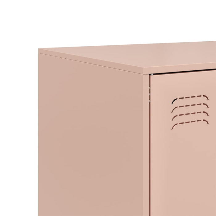 Credenza Rosa 67x39x95 cm in Acciaio 841806