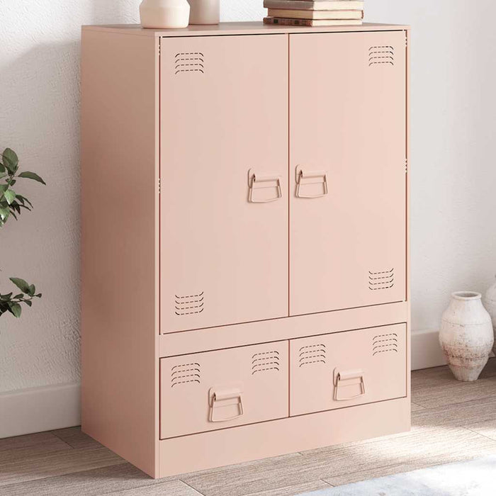 Credenza Rosa 67x39x95 cm in Acciaio 841806