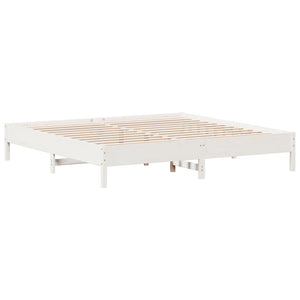 Giroletto Bianco 200x200 cm in Legno Massello di Pinocod mxl 87234