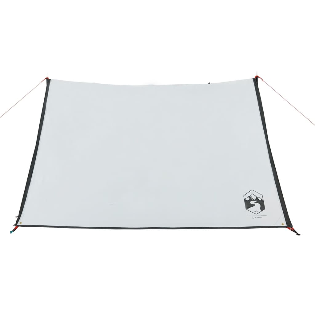 Tenda Campeggio 2 Persone Bianca Tessuto Oscurante Impermeabile 94532