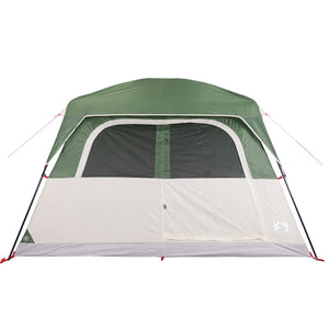 Tenda Familiare Cabina per 6 Persone Verde Impermeabile 94545