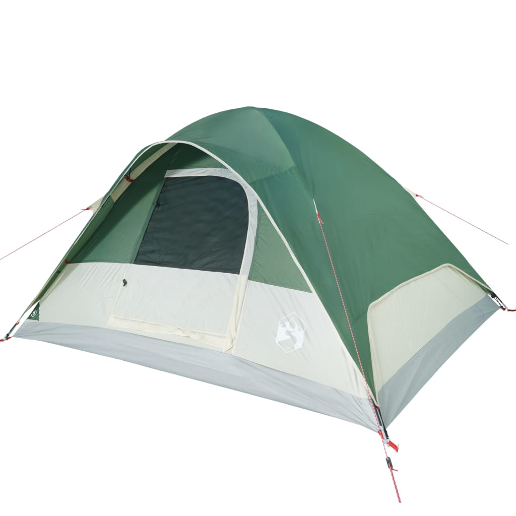 Tenda da Campeggio a Cupola per 6 Persone Verde Impermeabile 94551