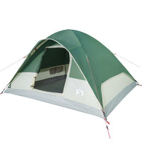 Tenda da Campeggio a Cupola per 6 Persone Verde Impermeabile 94551