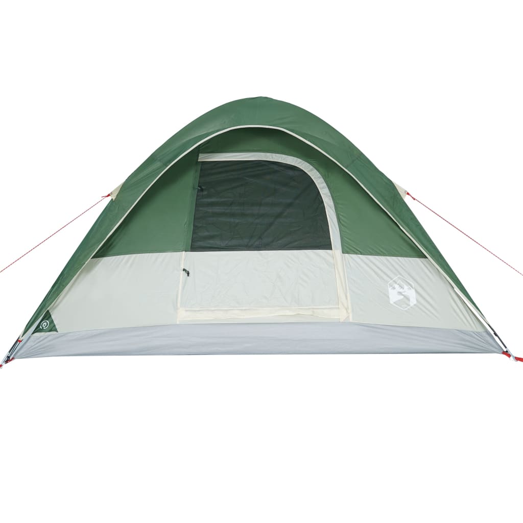 Tenda da Campeggio a Cupola per 6 Persone Verde Impermeabile 94551