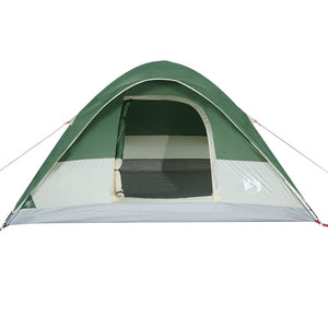 Tenda da Campeggio a Cupola per 6 Persone Verde Impermeabile 94551