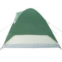 Tenda da Campeggio a Cupola per 6 Persone Verde Impermeabile 94551