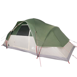 Tenda da Campeggio a Cupola per 9 Persone Verde Impermeabile 94563