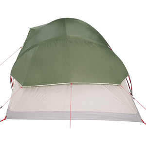 Tenda da Campeggio a Cupola per 9 Persone Verde Impermeabile 94563