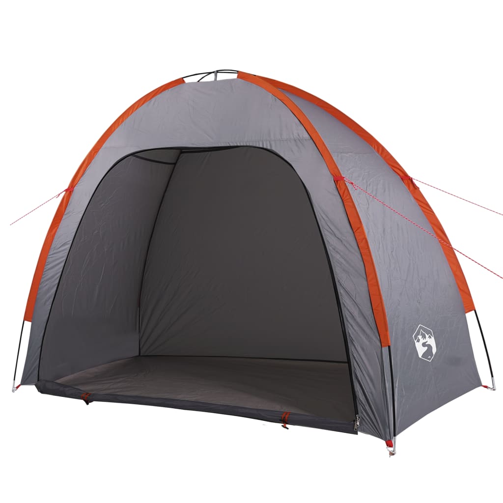 Tenda Portaoggetti Grigio e Arancione Impermeabile 94580