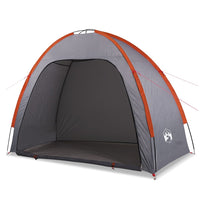 Tenda Portaoggetti Grigio e Arancione Impermeabile 94580