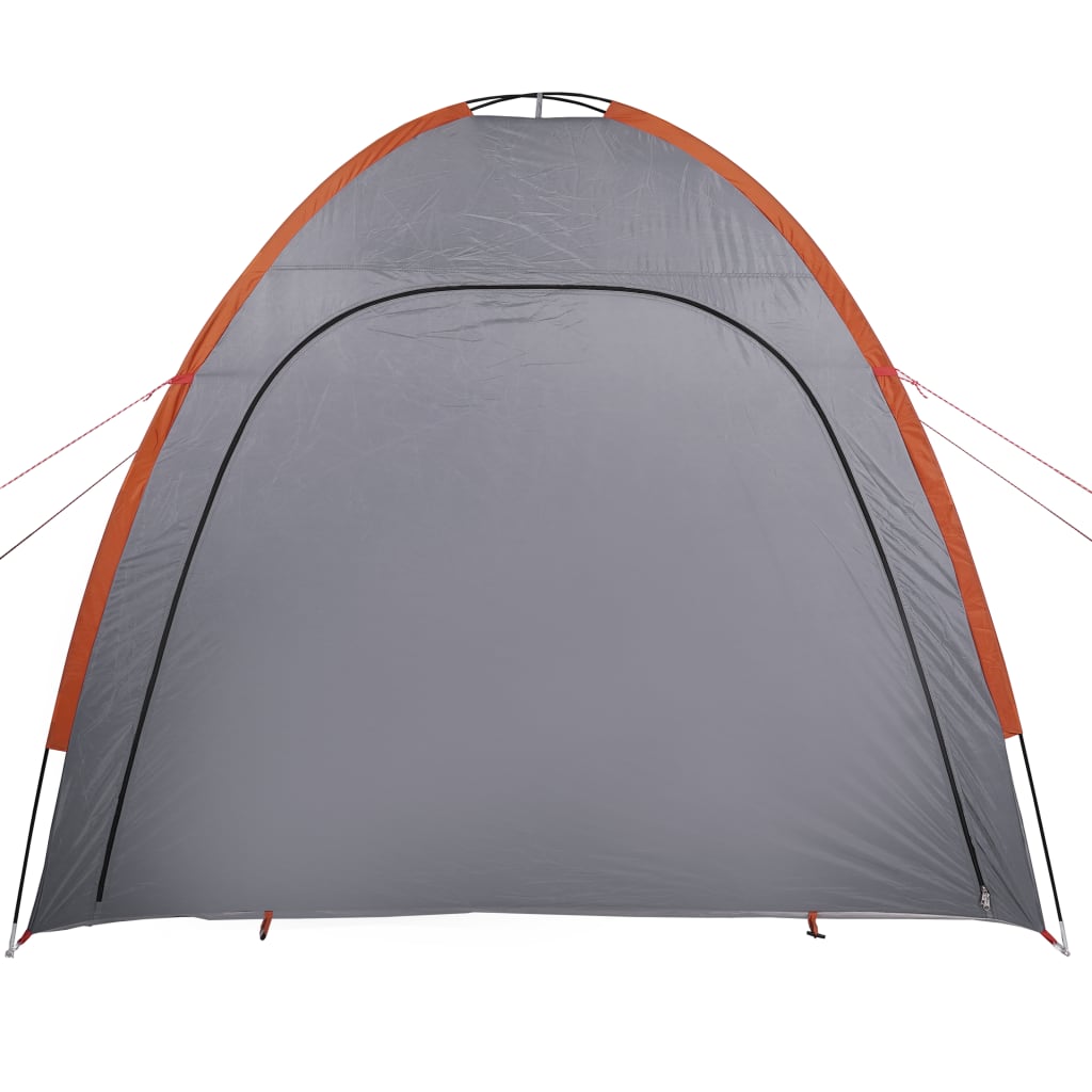 Tenda Portaoggetti Grigio e Arancione Impermeabile 94580