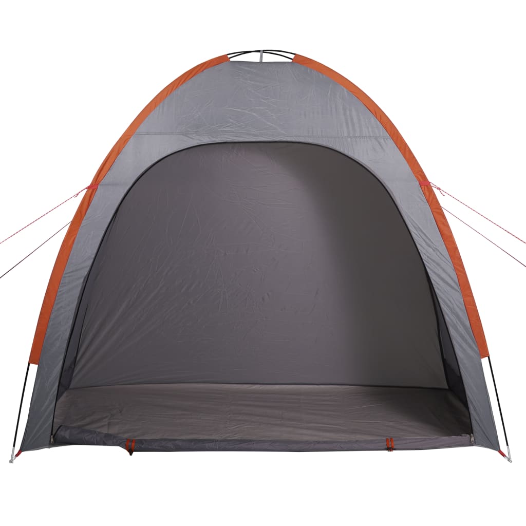 Tenda Portaoggetti Grigio e Arancione Impermeabile 94580