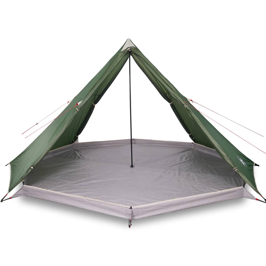 Tenda Familiare Tipi per 8 Persone Verde Impermeabile 94582