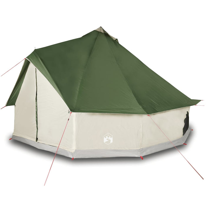 Tenda Familiare Tipi per 8 Persone Verde Impermeabile 94591