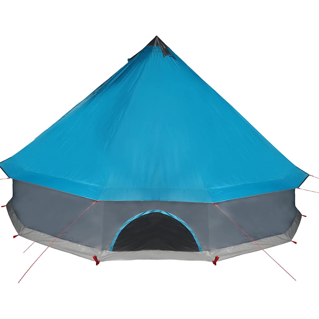 Tenda Familiare Tipi per 12 Persone Blu Impermeabile 94592