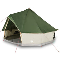 Tenda Familiare Tipi per 10 Persone Verde Impermeabile 94594