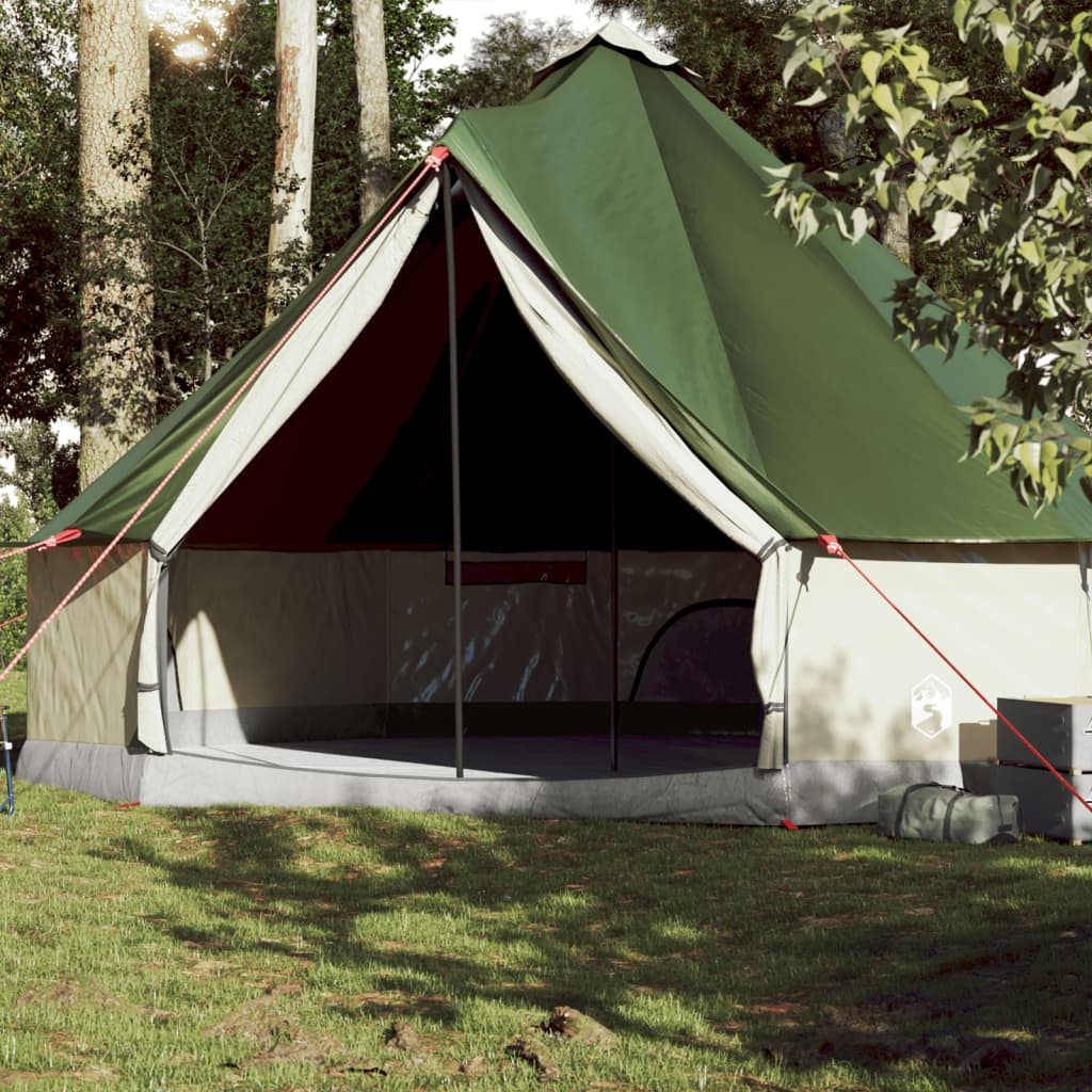 Tenda Familiare Tipi per 10 Persone Verde Impermeabile 94594