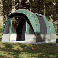 Tenda da Campeggio a Tunnel per 3 Persone Verde Impermeabile 94622