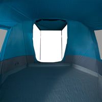 Tenda da Campeggio a Tunnel per 4 Persone Blu Impermeabile 94629