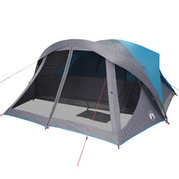 Tenda Familiare Cabina per 6 Persone Blu Impermeabile 94638