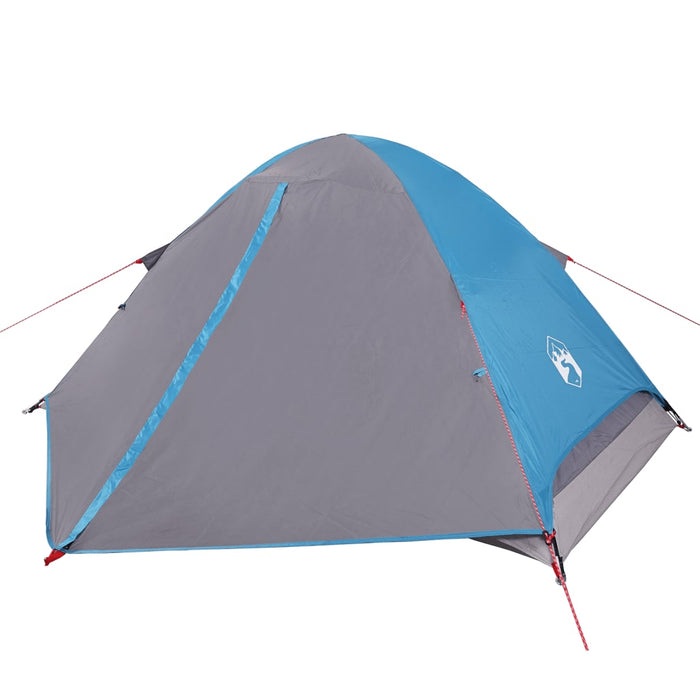 Tenda da Campeggio a Cupola per 2 Persone Blu Impermeabile 94644