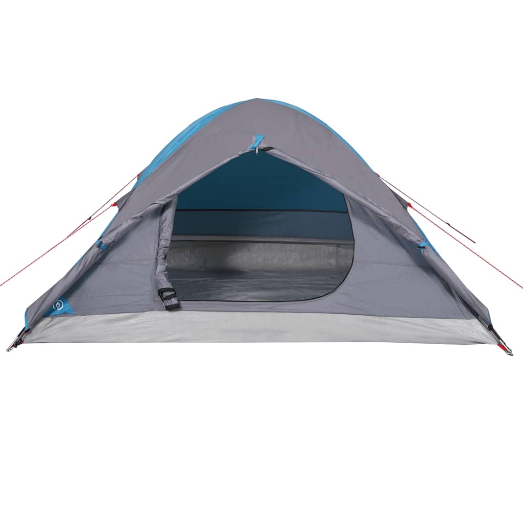 Tenda da Campeggio a Cupola per 2 Persone Blu Impermeabile 94644