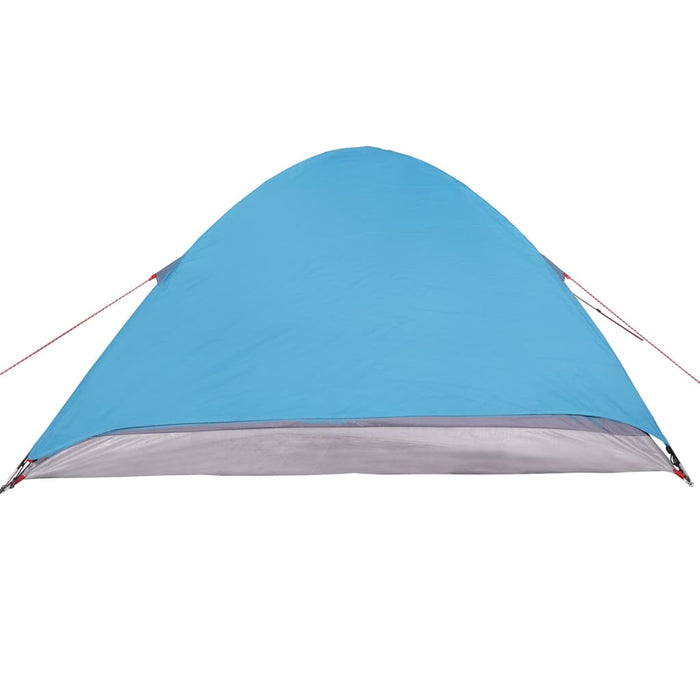 Tenda da Campeggio a Cupola per 2 Persone Blu Impermeabile 94644