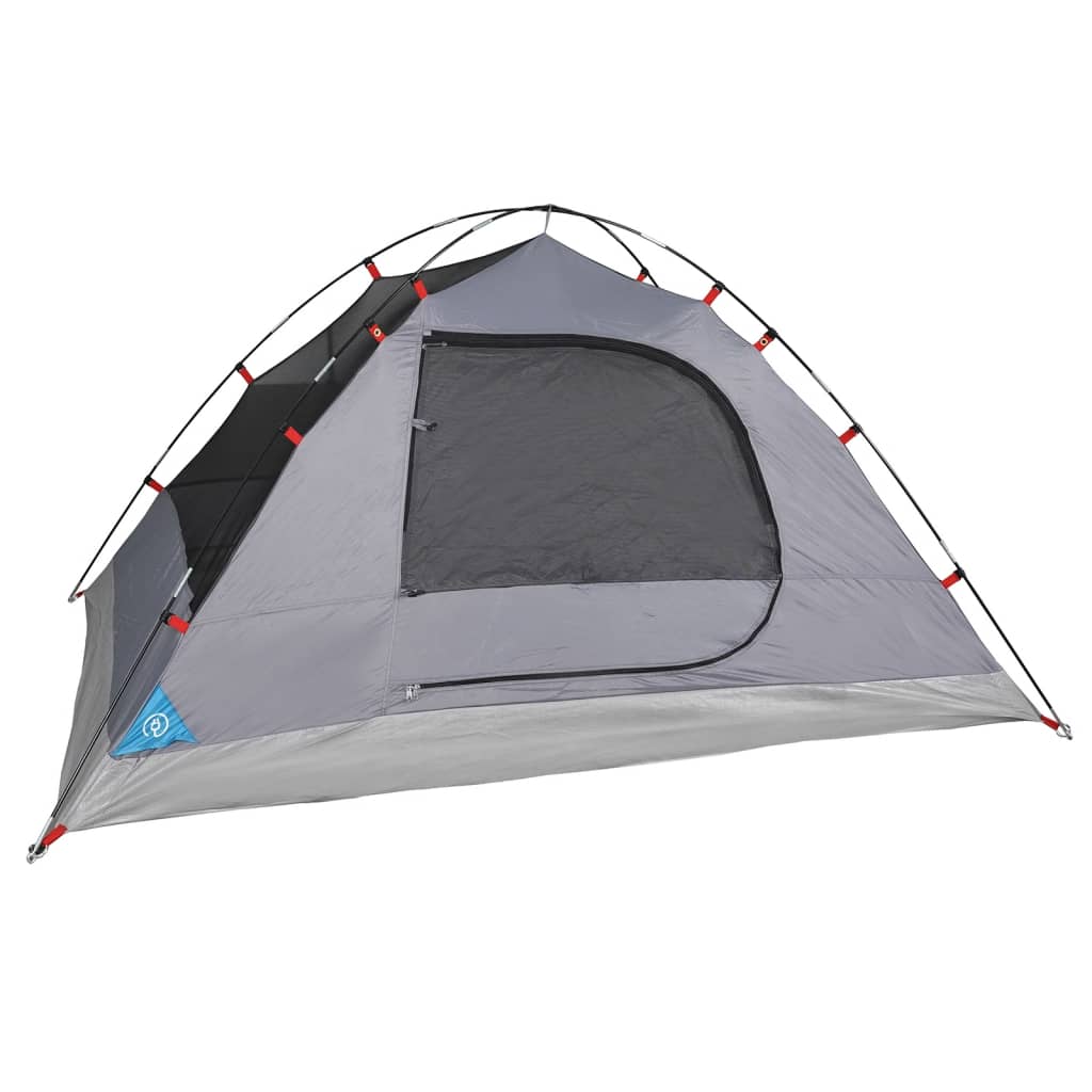 Tenda da Campeggio a Cupola per 2 Persone Blu Impermeabile 94644