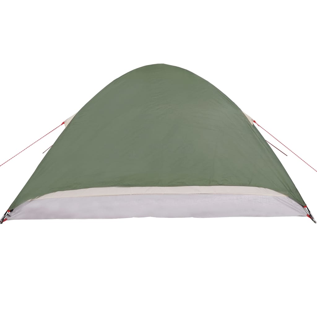 Tenda da Campeggio a Cupola per 4 Persone Verde Impermeabile 94646