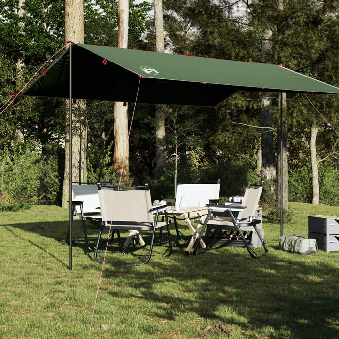 Telone da Campeggio Verde 360x294 cm Impermeabile 94655