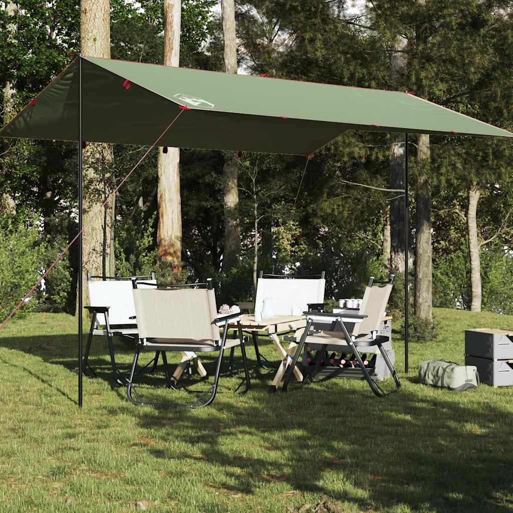 Telone da Campeggio Verde 400x294 cm Impermeabile 94664