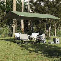 Telone da Campeggio Verde 500x294 cm Impermeabile 94667