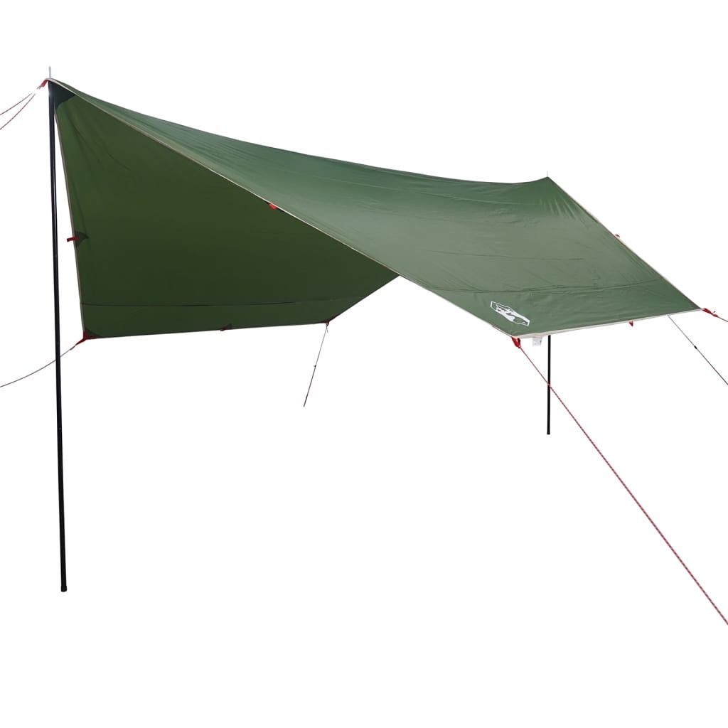 Telone da Campeggio Verde 430x380x210 cm Impermeabile 94679