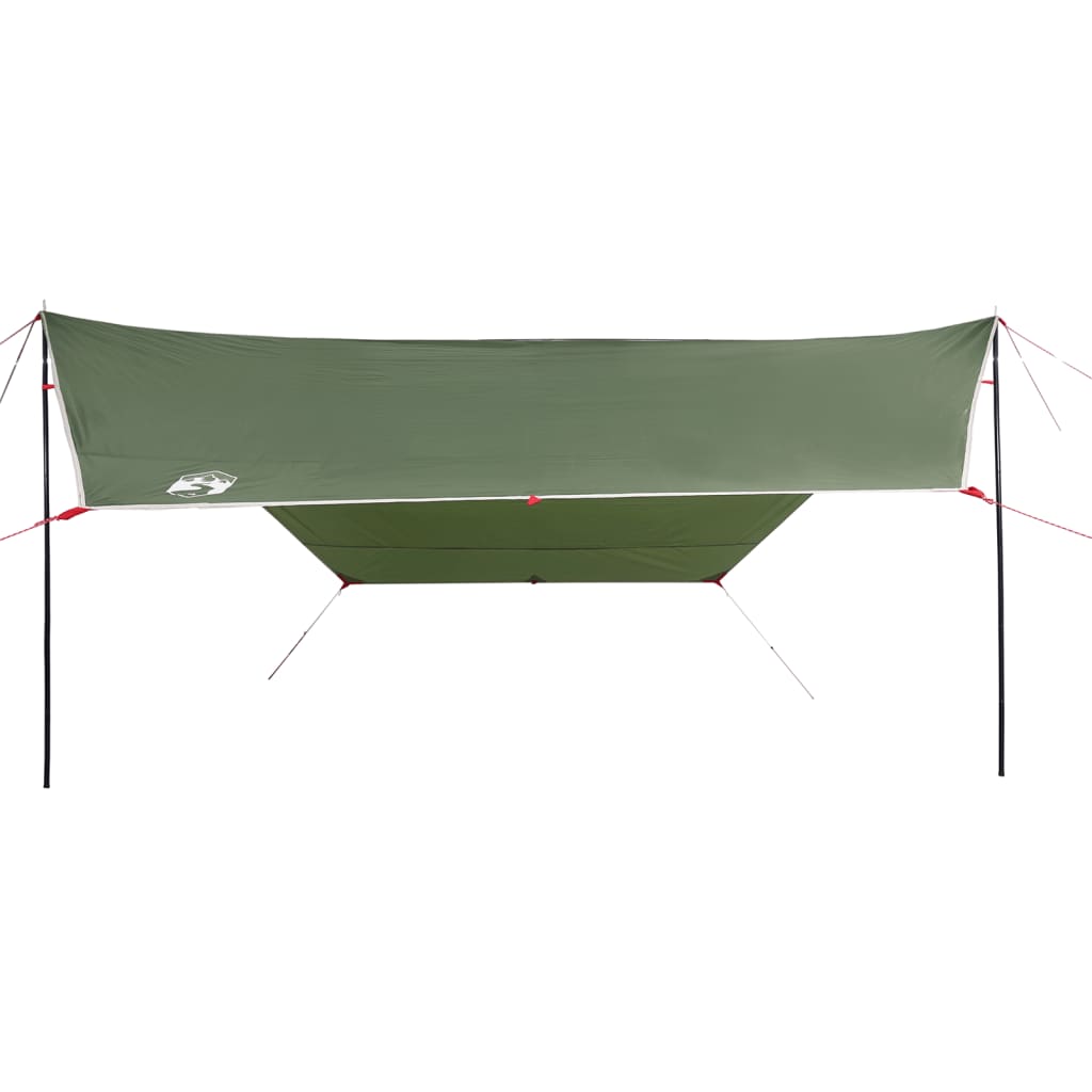 Telone da Campeggio Verde 430x380x210 cm Impermeabile 94679