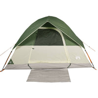 Tenda da Campeggio a Cupola per 4 Persone Verde Impermeabile 94699