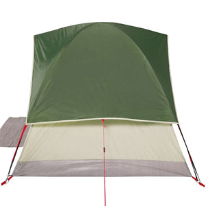 Tenda da Campeggio a Cupola per 4 Persone Verde Impermeabile 94699