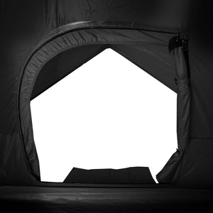 Tenda Familiare a Cupola 6 Persone Bianca Tessuto Impermeabile 94706