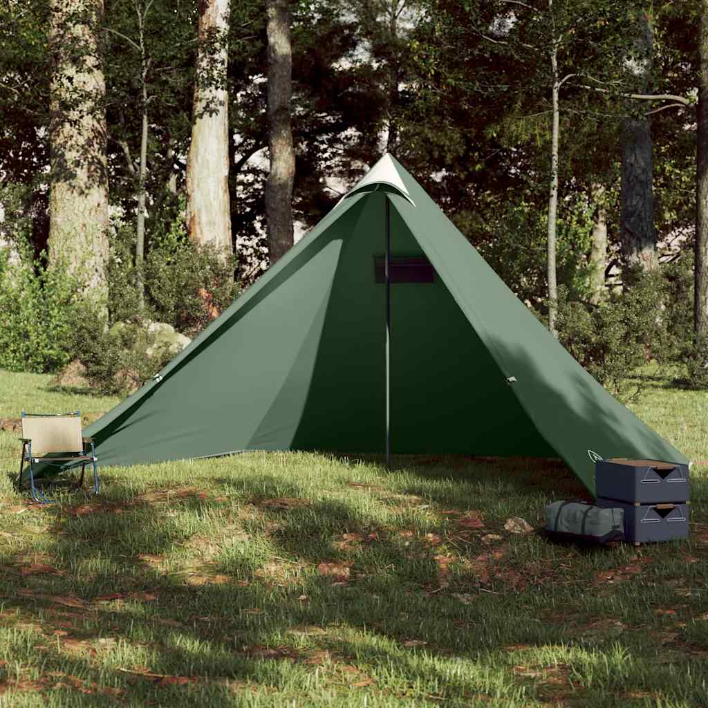 Tenda Familiare Tipi per 7 Persone Verde Impermeabile 94710