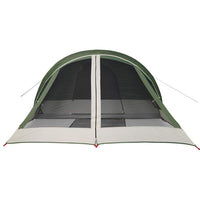 Tenda da Campeggio a Cabina per 4 Persone Verde Impermeabile 94713