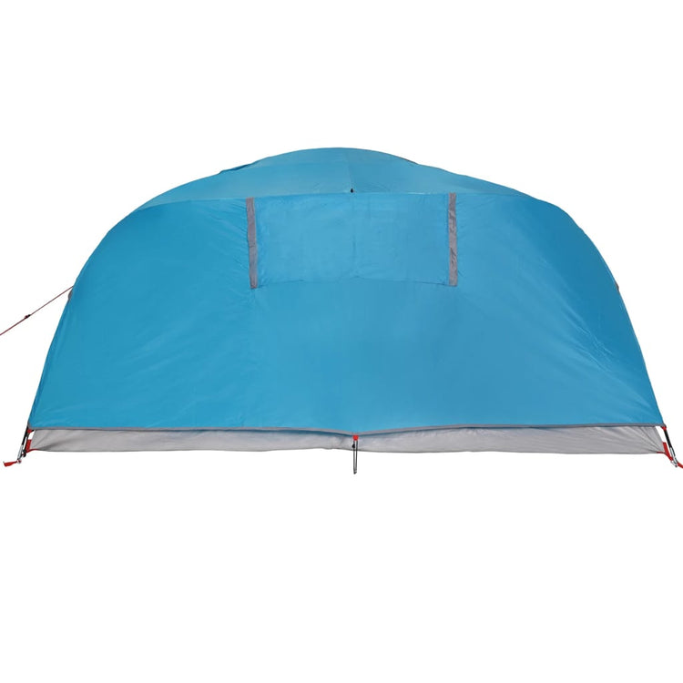 Tenda da Campeggio a Cupola per 4 Persone Blu Impermeabile 94728