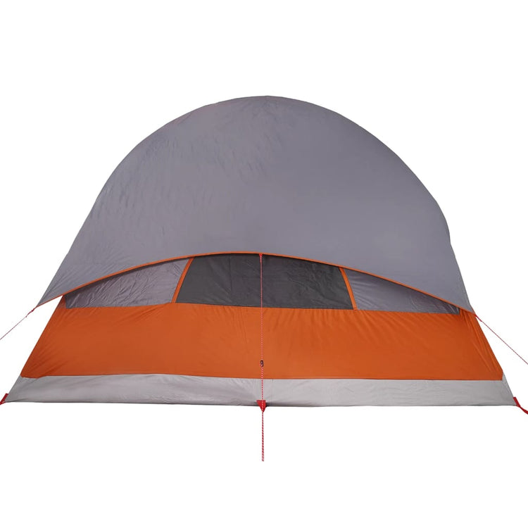 Tenda Familiare per 6 Persone Grigio e Arancione Impermeabile 94733