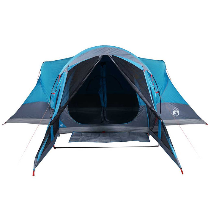 Tenda Familiare Tipi per 8 Persone Blu Impermeabile 94738