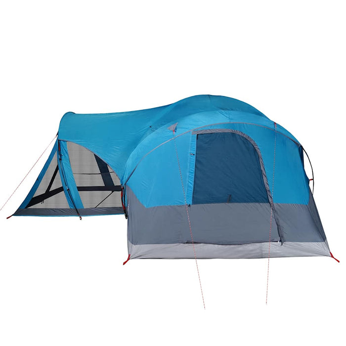 Tenda Familiare Tipi per 8 Persone Blu Impermeabile 94738