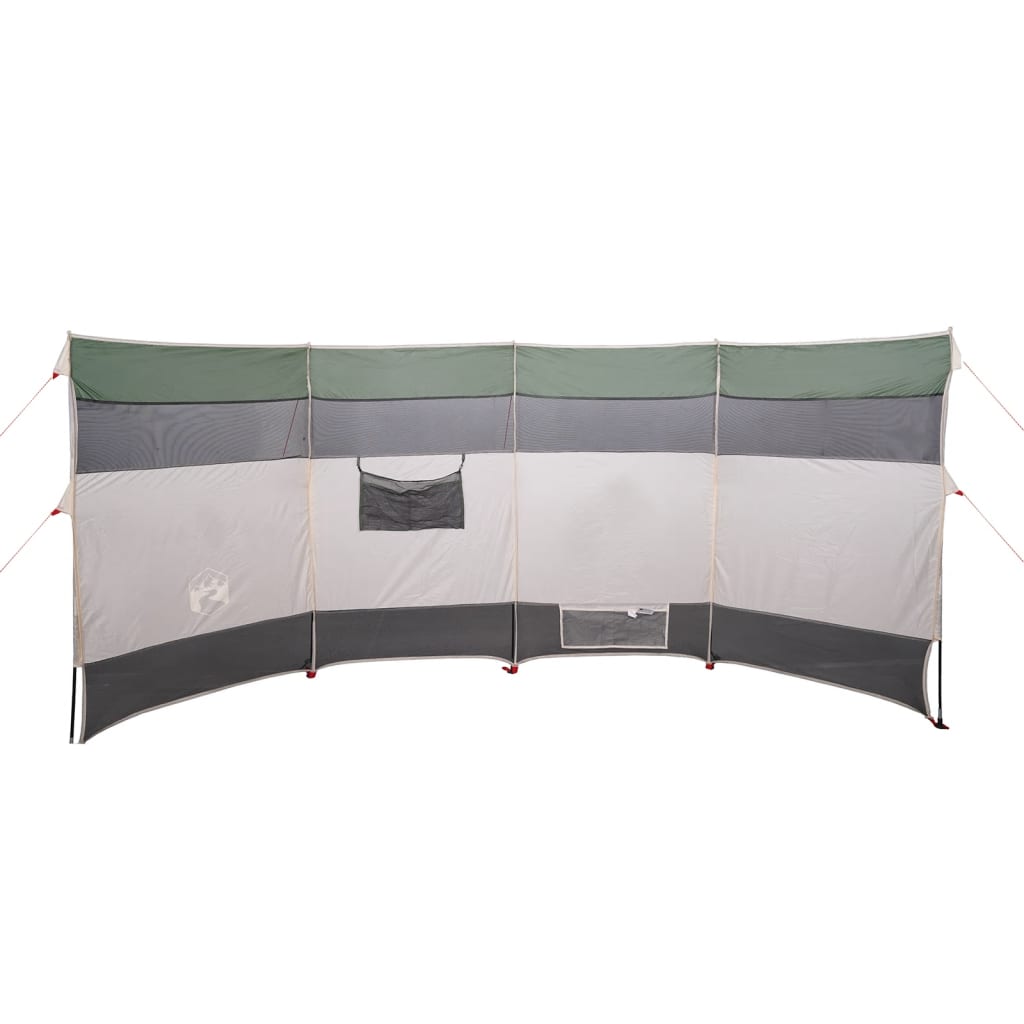 Frangivento da Campeggio Verde 366x152x152 cm Impermeabile 94740