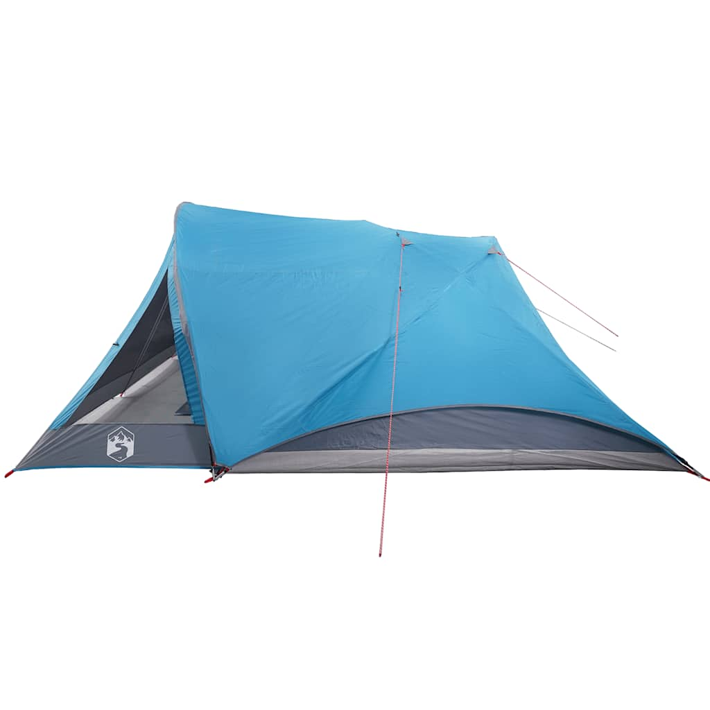 Tenda Familiare Cabina per 6 Persone Blu Impermeabile 94747