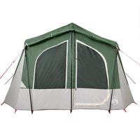 Tenda da Campeggio a Cabina per 5 Persone Verde Impermeabile 94752