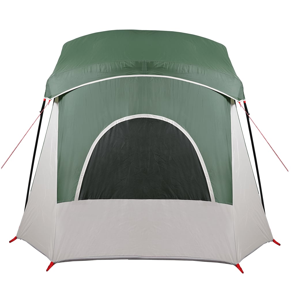 Tenda da Campeggio a Cabina per 5 Persone Verde Impermeabile 94752