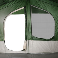 Tenda da Campeggio a Cabina per 5 Persone Verde Impermeabile 94752