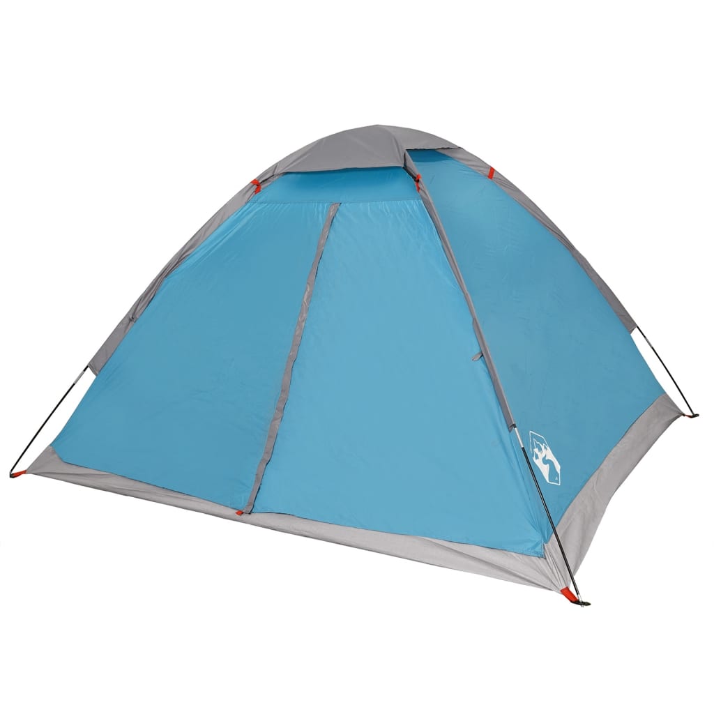 Tenda da Campeggio a Cupola per 2 Persone Blu Impermeabile 94760