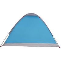 Tenda da Campeggio a Cupola per 2 Persone Blu Impermeabile 94760